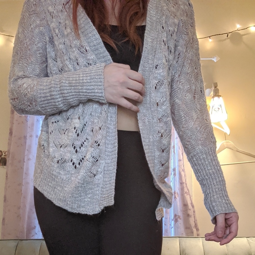 Light Crochet sweater
